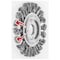 Holex Wheel Brush, 0.50  mm Steel Wire, Size: 115X22 571207 115X22 - alternate 1